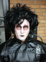 Ken Byrne as Edward Scissorhand - Cincinnati Makeup Artist Jodi Byrne 1